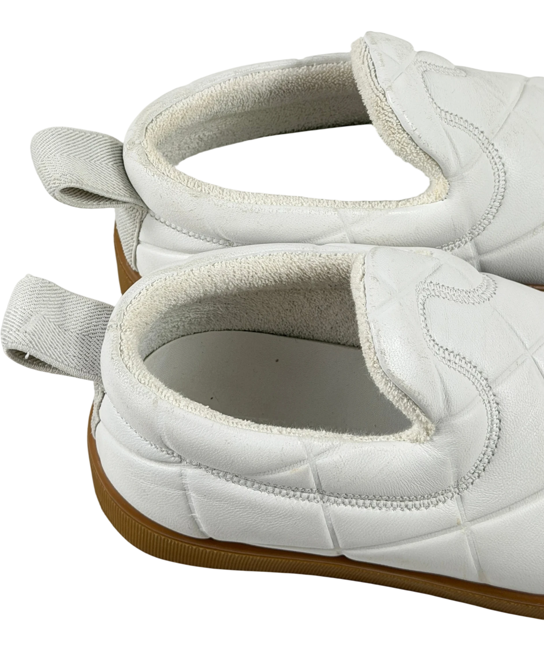 BOTTEGA VENETA The Quilt White Slip-on Trainers UK 6 EU 39