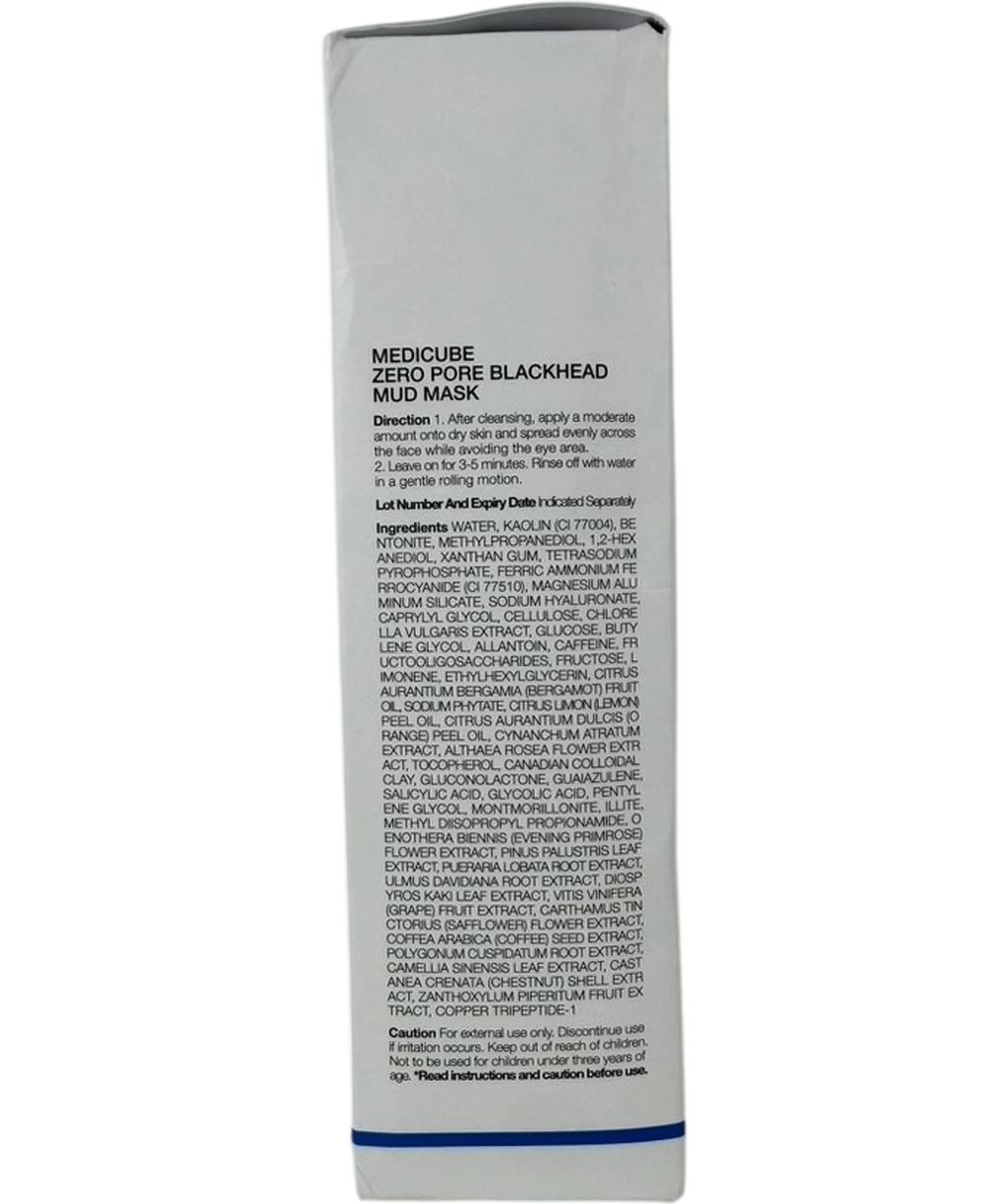Medicube Zero Pore Blackhead Mud Mask 100g