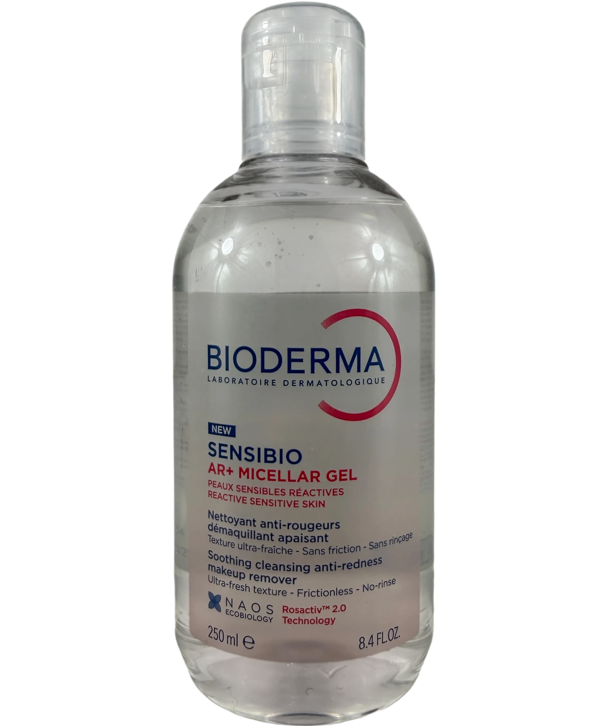 Bioderma Sensibio Micellar Gel Soothing Anti-redness Makeup Remover 250ml