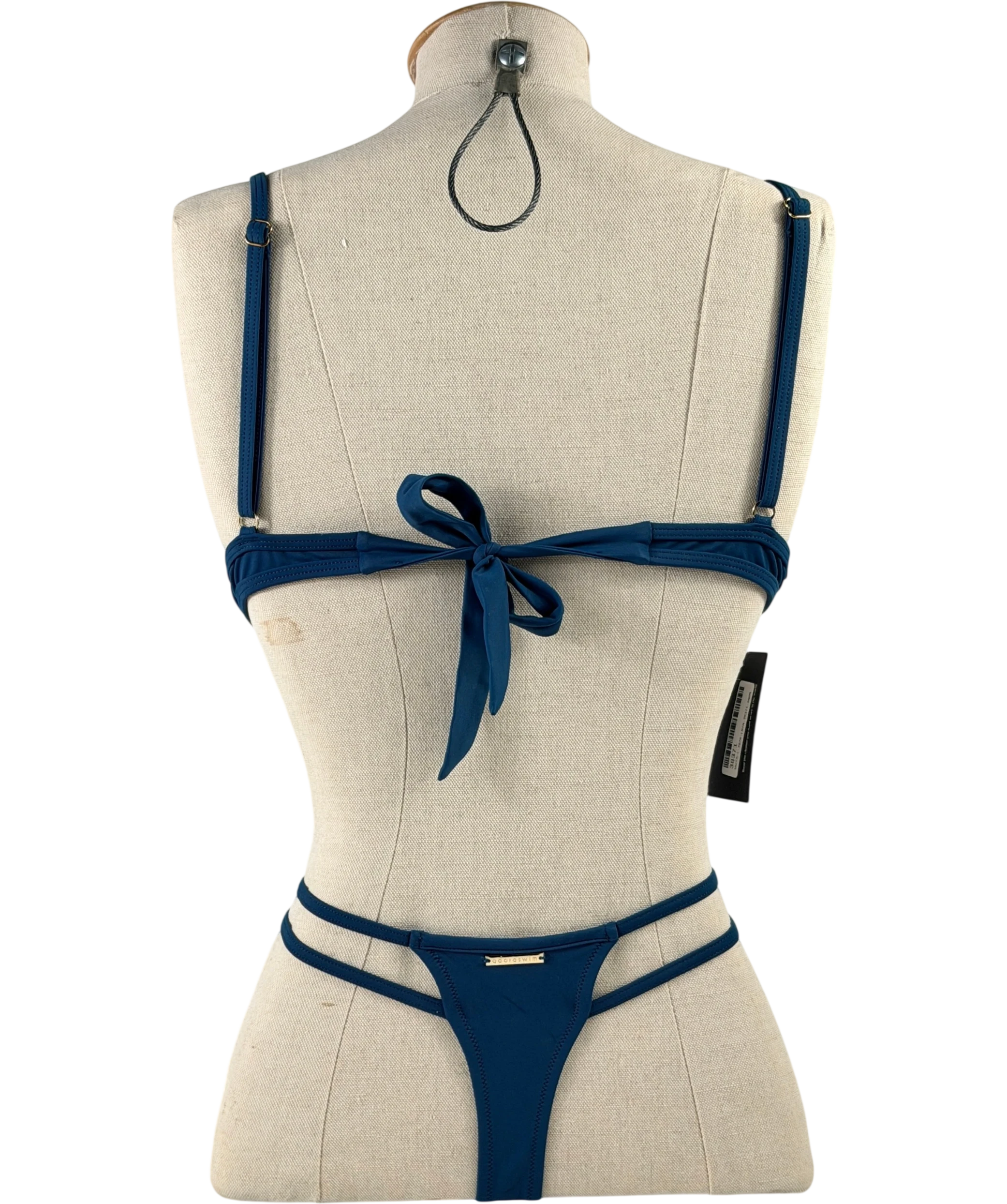 Adora Swim Viola & Luna Bikini Set Teal Blue Size UK S/M