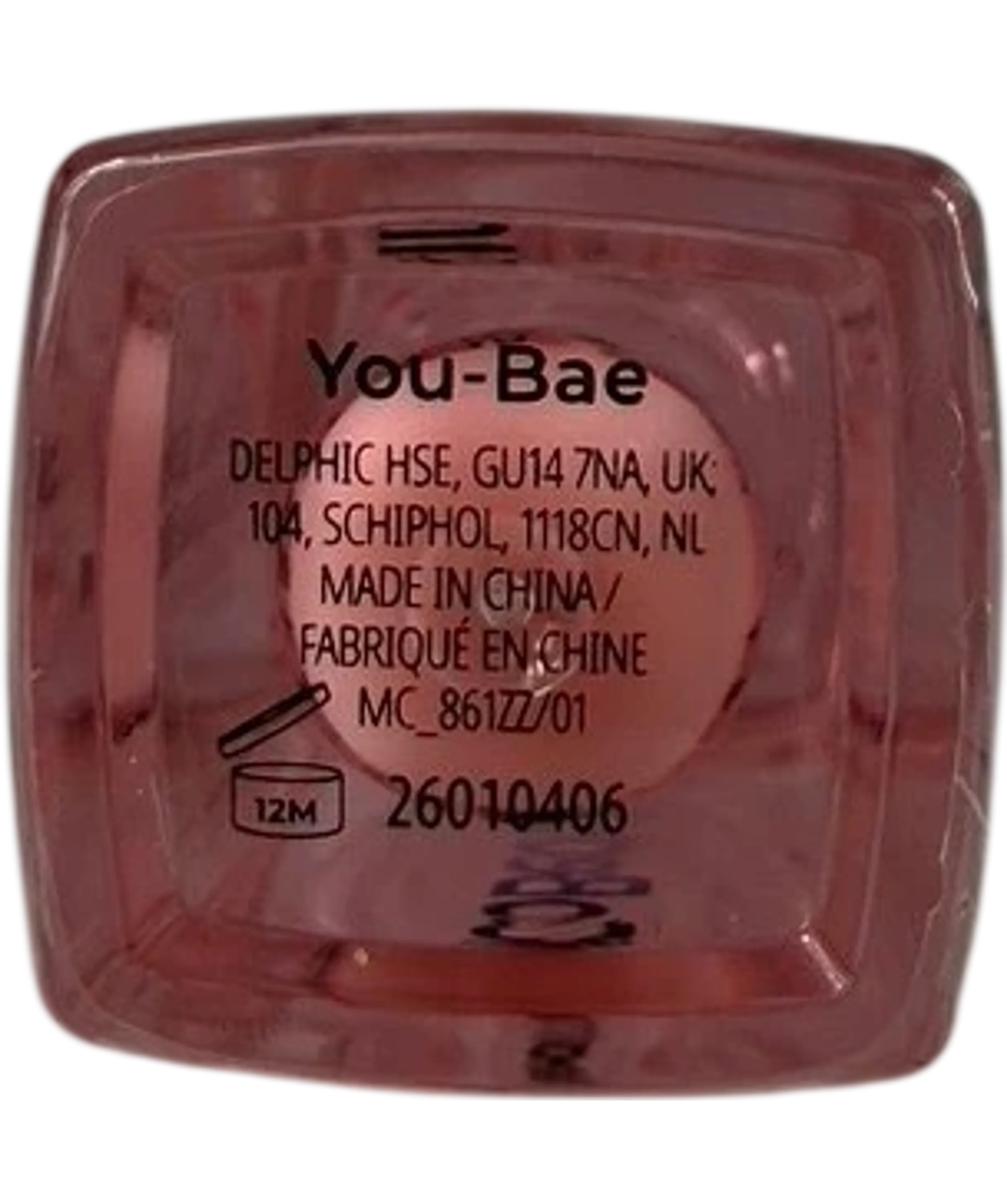 MCo Beauty Ultra Shine Lip Glaze You-bae 3.9ml