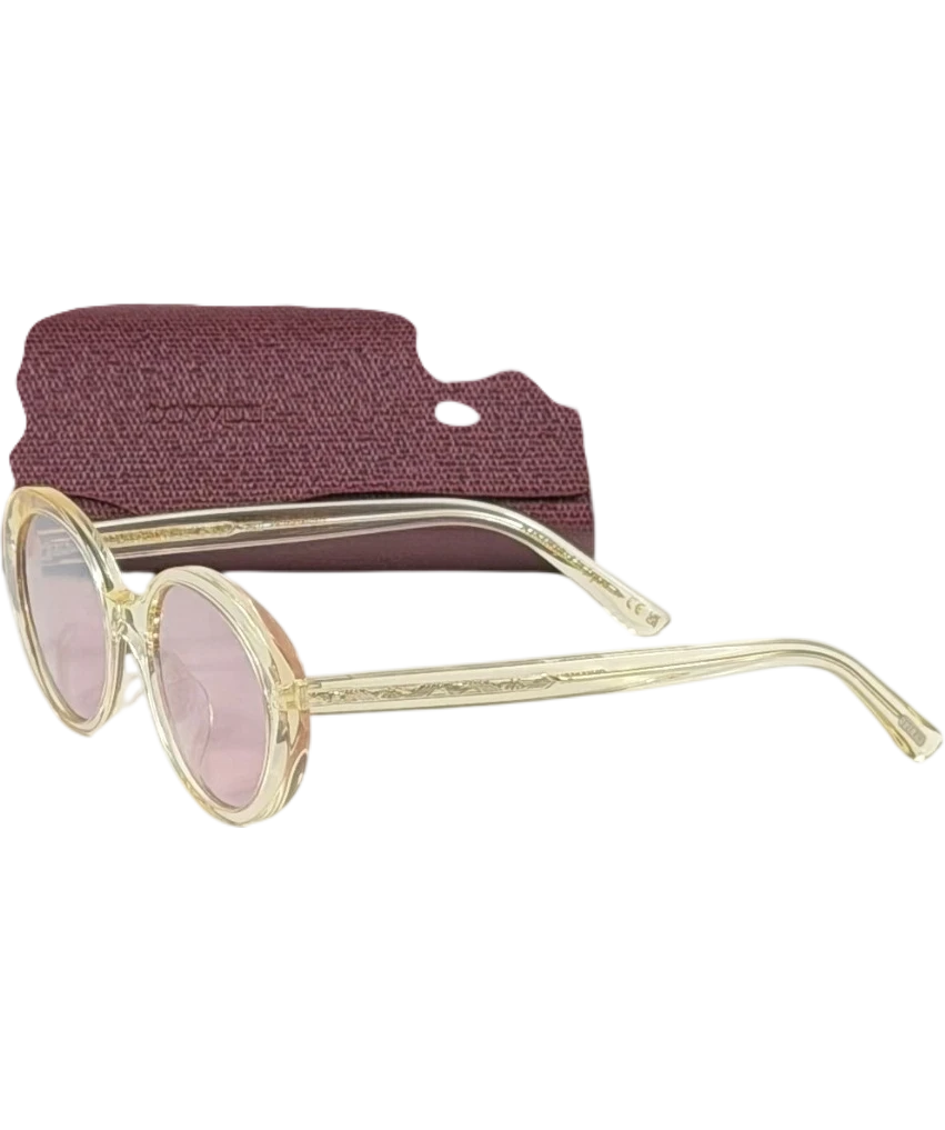 OLIVER PEOPLES Pink Lumar Sunglasses Becr/pink One Size