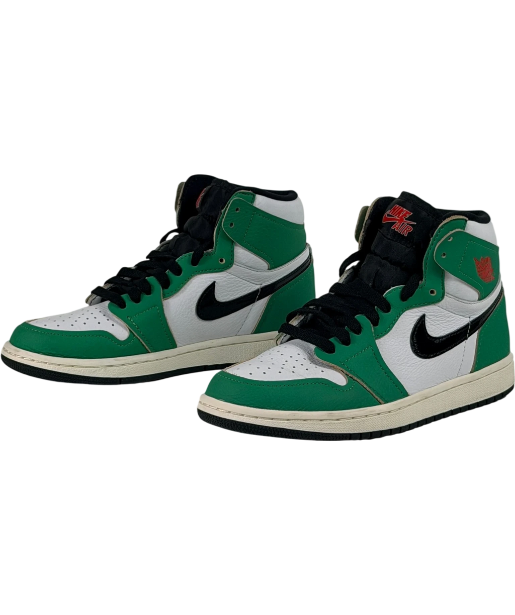 Nike Air Jordan 1 Retro High Og Lucky Green Trainers UK 4 EU 37