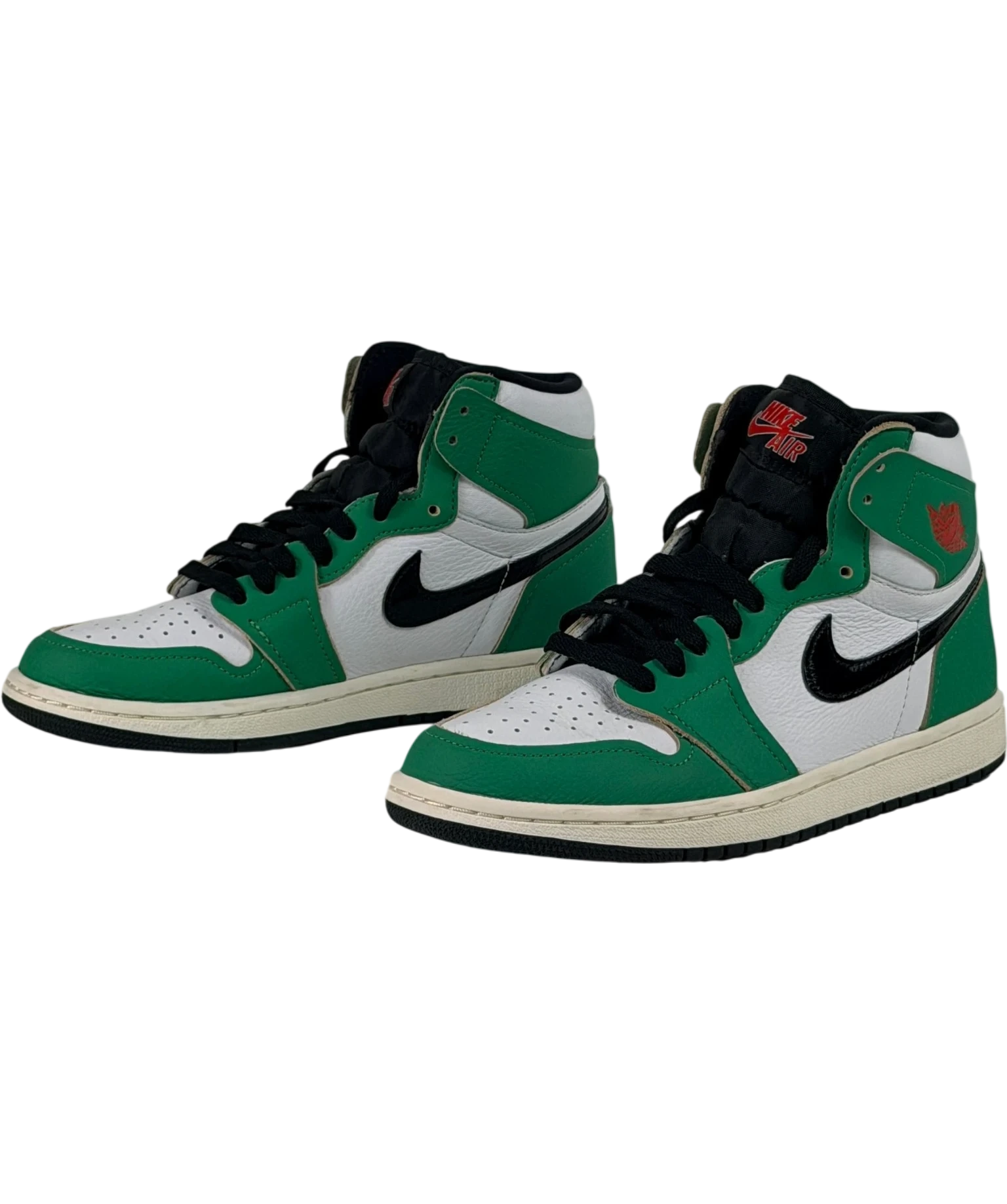 Nike Air Jordan 1 Retro High Og Lucky Green Trainers UK 4 EU 37
