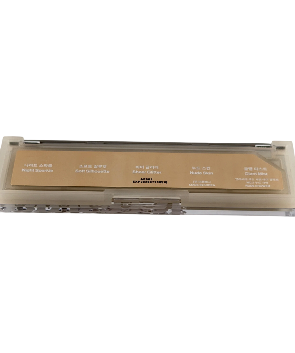 unleashia Mood Shower Face Palette No.3 Nude Shower 4g One size