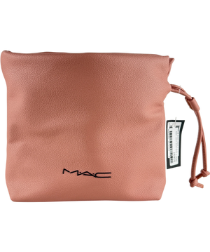 MAC Pink Drawstring Makeup Bag One Size