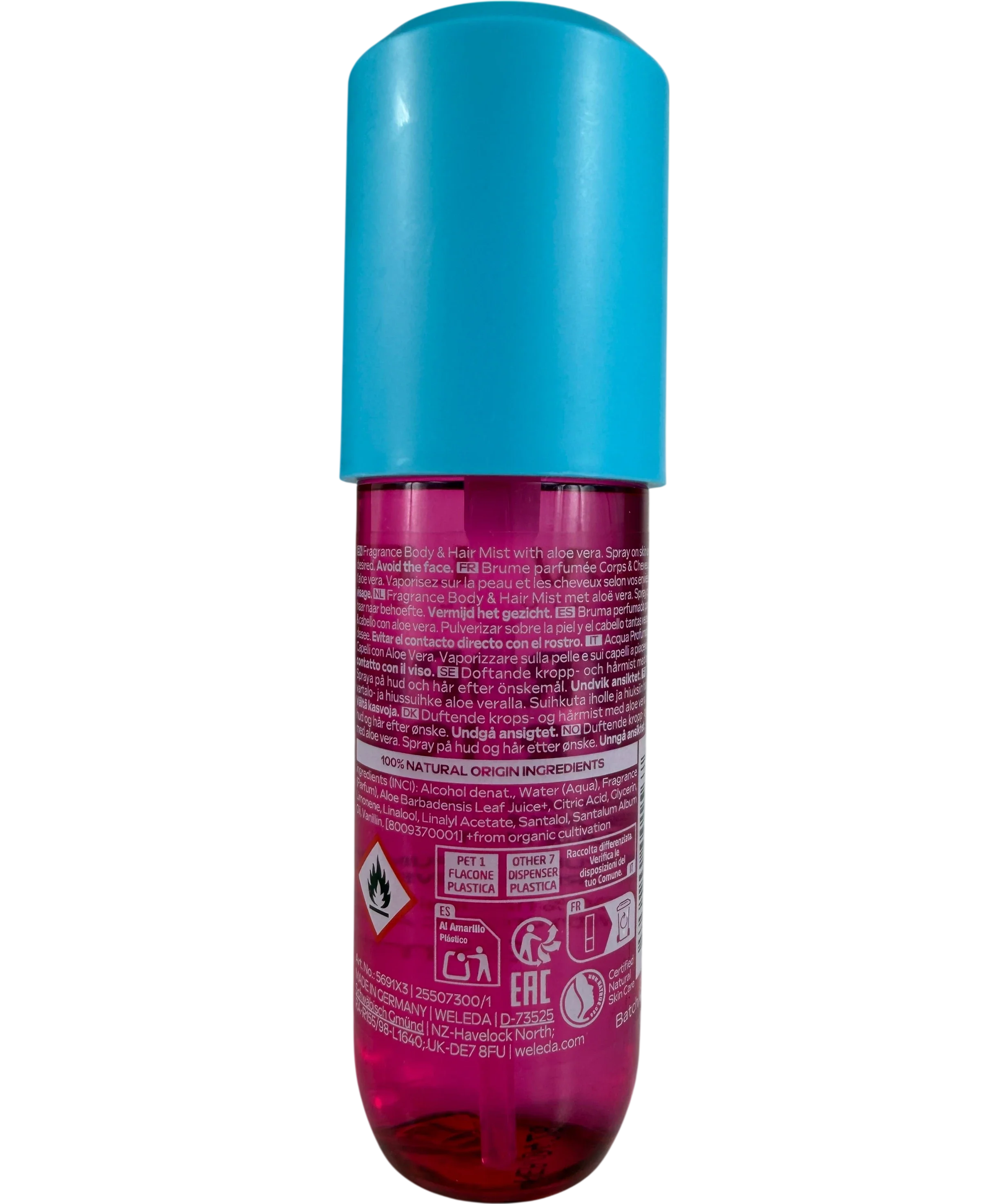 Weleda Tropical Crush Body & Hair Mist 95ml