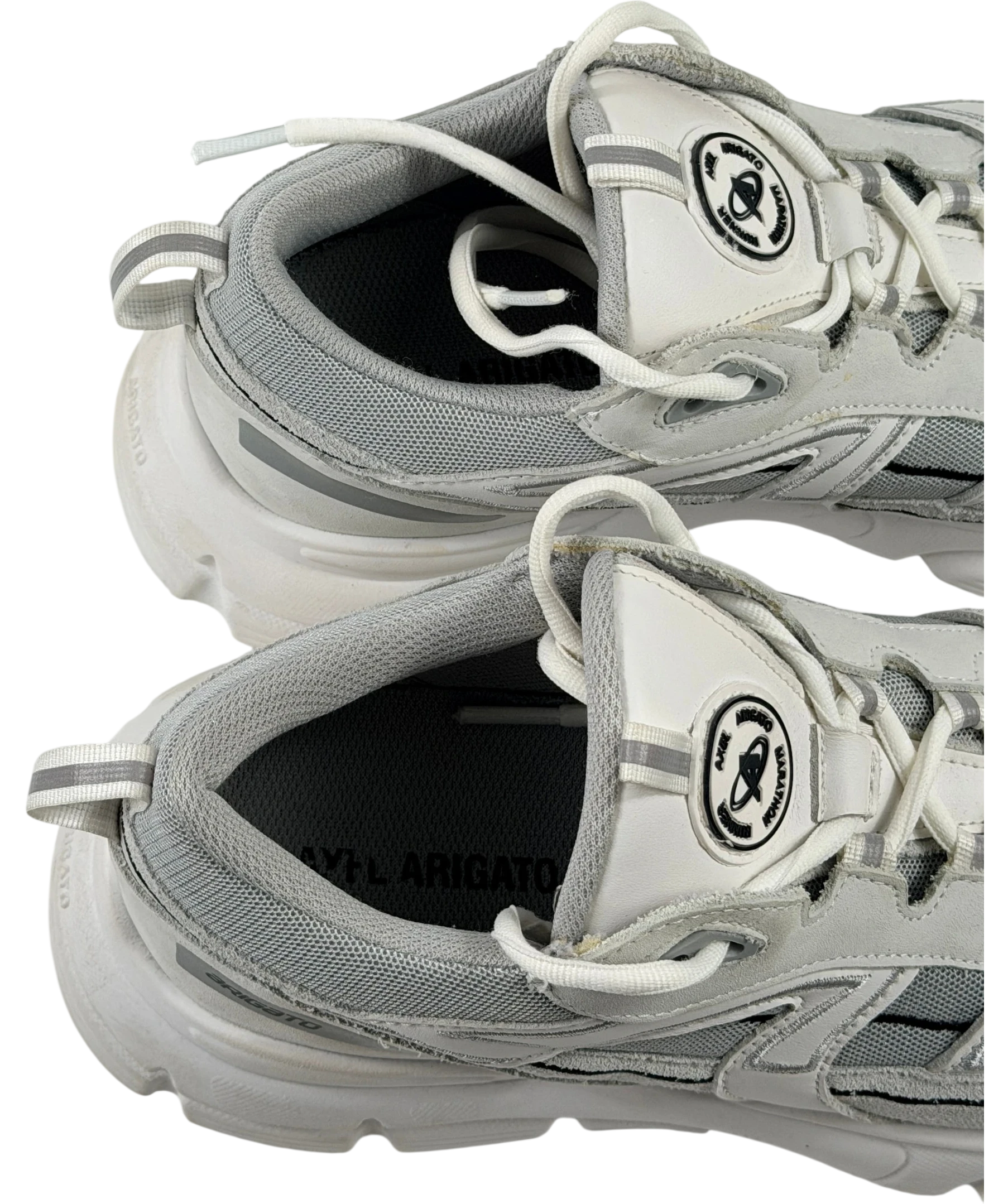 AXEL ARIGATO Marathon R-trail Grey And White Trainers UK 7 EU 41