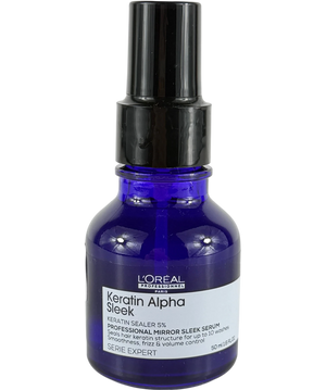L'Oreal Keratin Alpha Sleek Hair Serum Anti Frizz, Smoothing & Glass Shine 50ml
