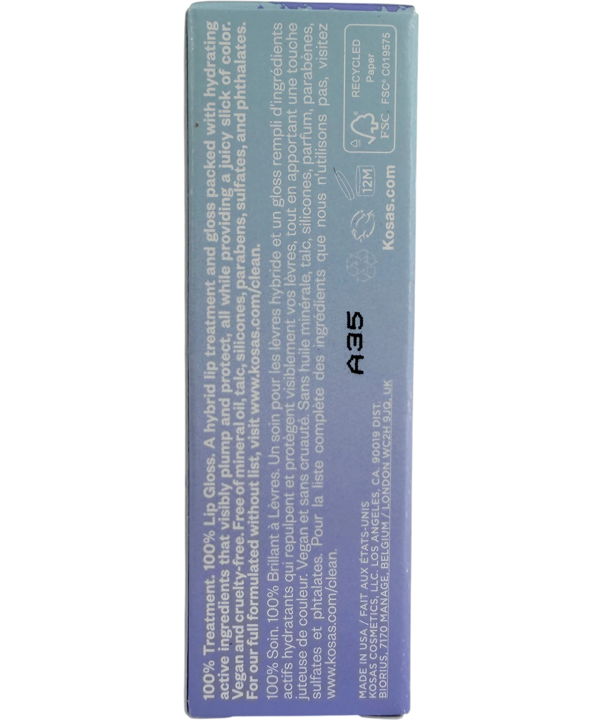 Kosas Wet Lip Oil Slushy 4.6ml