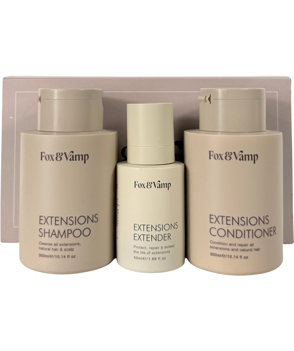 FOX & VAMP The Complete Kit Hair Extensions Care Set 3 FULL SIZED