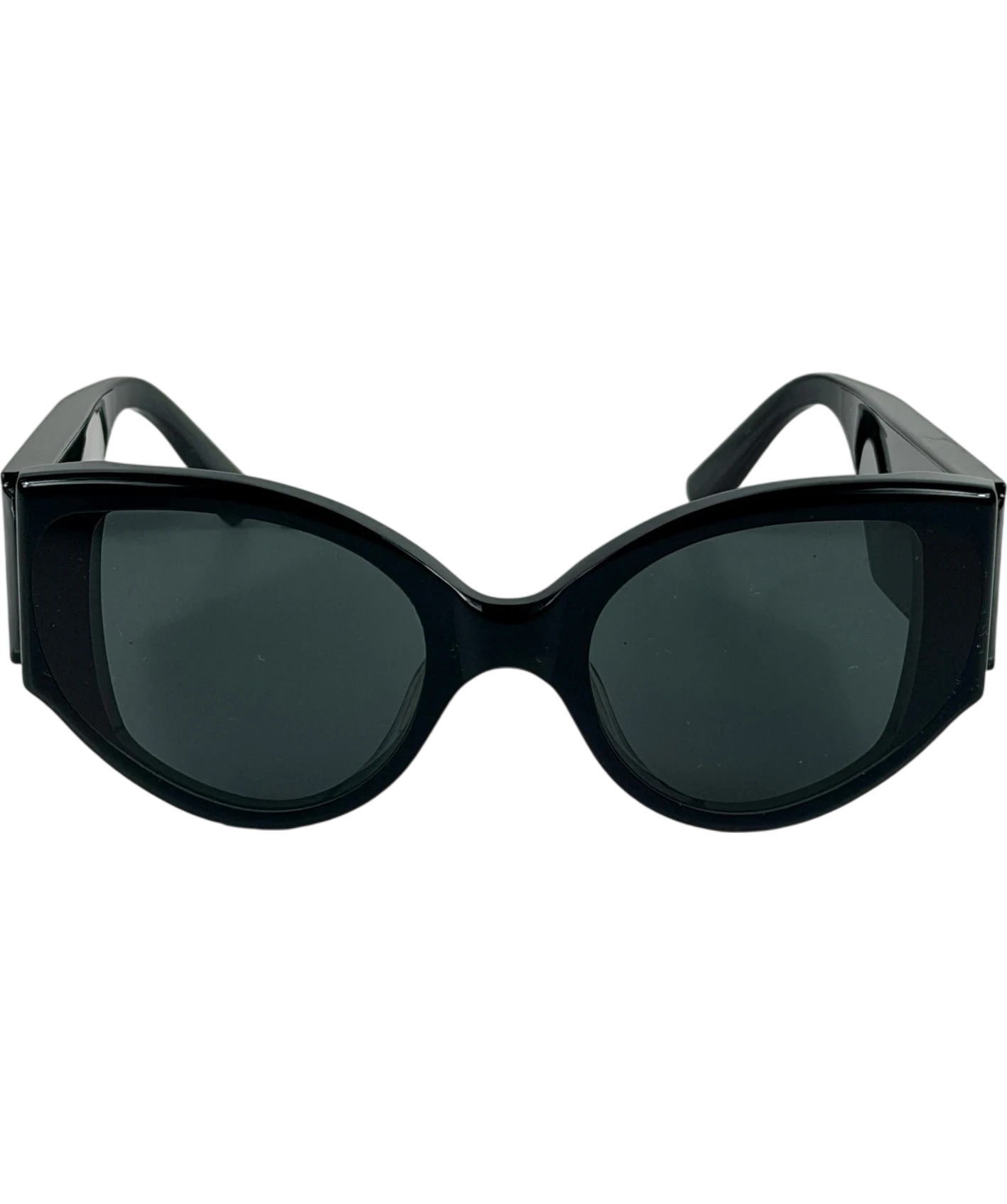 Moncler X Gentle Monster Black Swipe Lcd Sunglasses In Case One Size