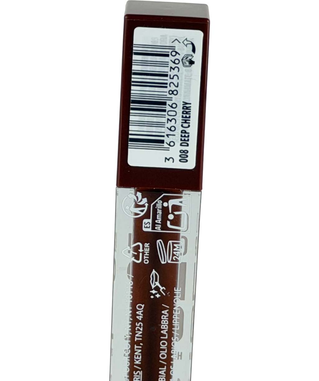 Rimmel Oh My Gloss Lip Oil In 008 Deep Cherry 4.5ml