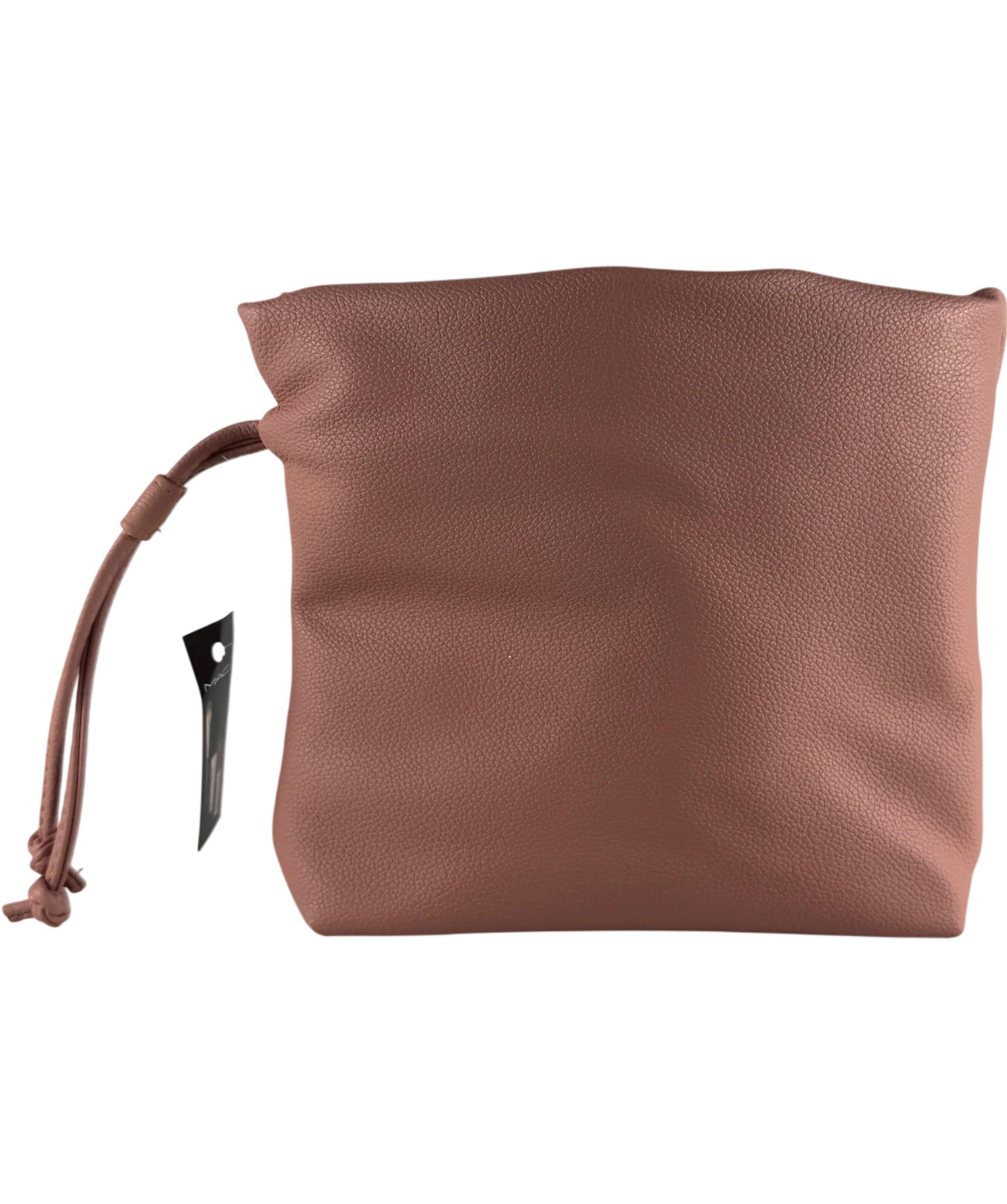 MAC Pink Drawstring Makeup Bag One Size