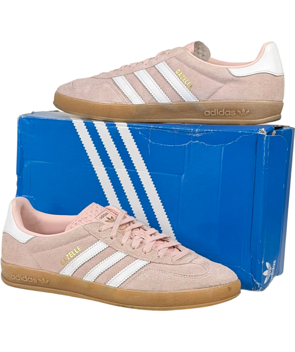 ADIDAS Originals Gazelle Trainers Sandy Pink /white / Gum Ih5484 UK 10