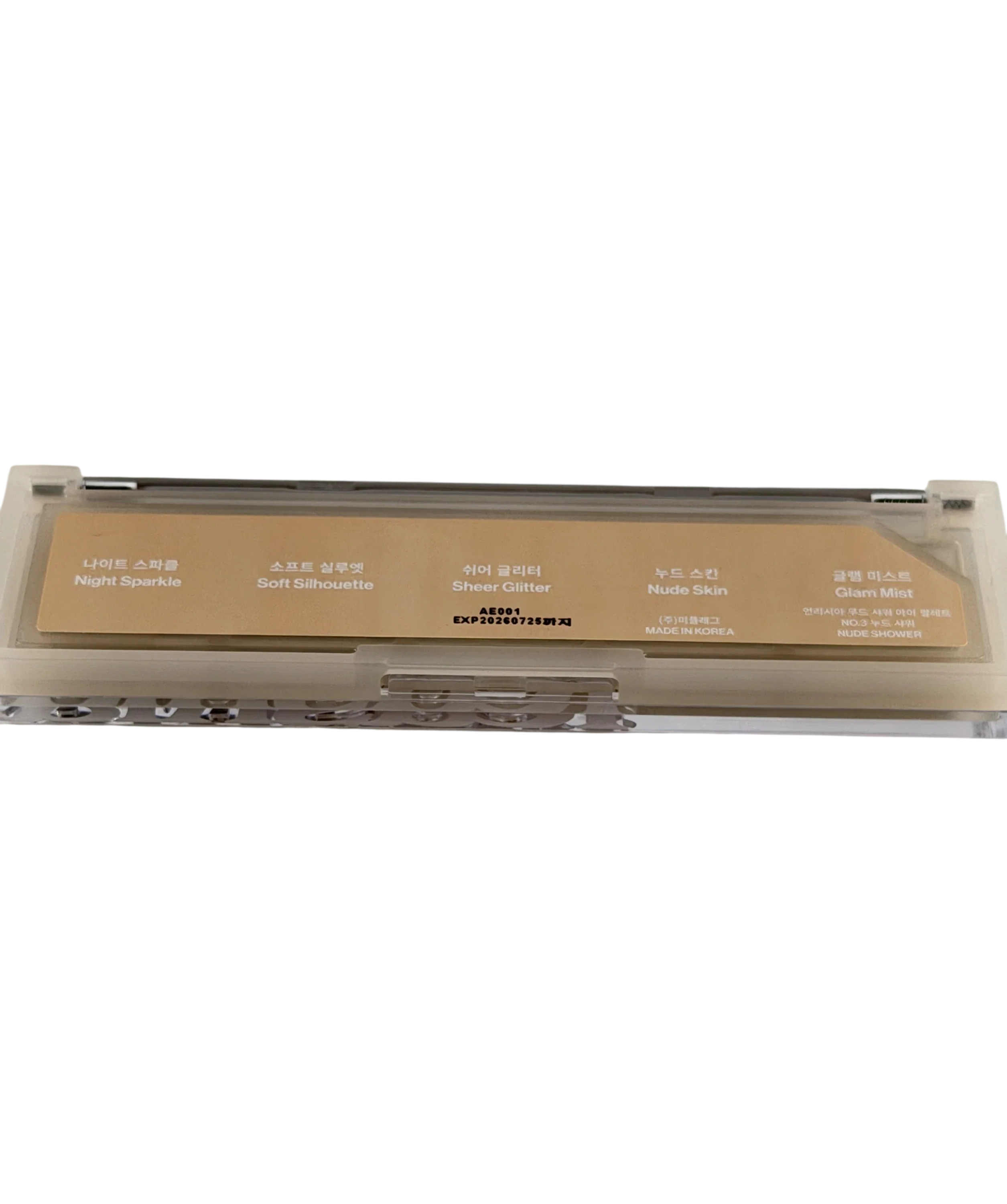 unleashia Mood Shower Face Palette No.3 Nude Shower 4g One size