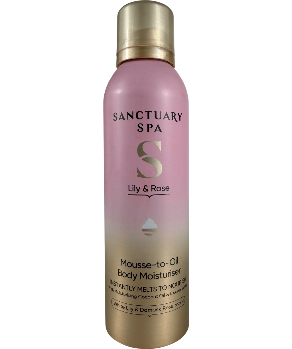 Sanctuary Lily & Rose Mousse-to-oil Body Moisturiser 200ml