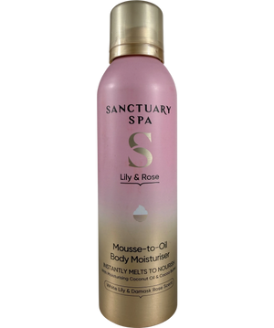 Sanctuary Lily & Rose Mousse-to-oil Body Moisturiser 200ml