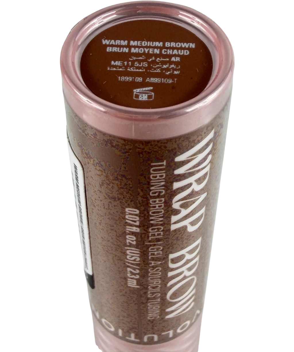 Revolution Wrap Brow Tubing Brow Gel Warm Medium 2.3ml