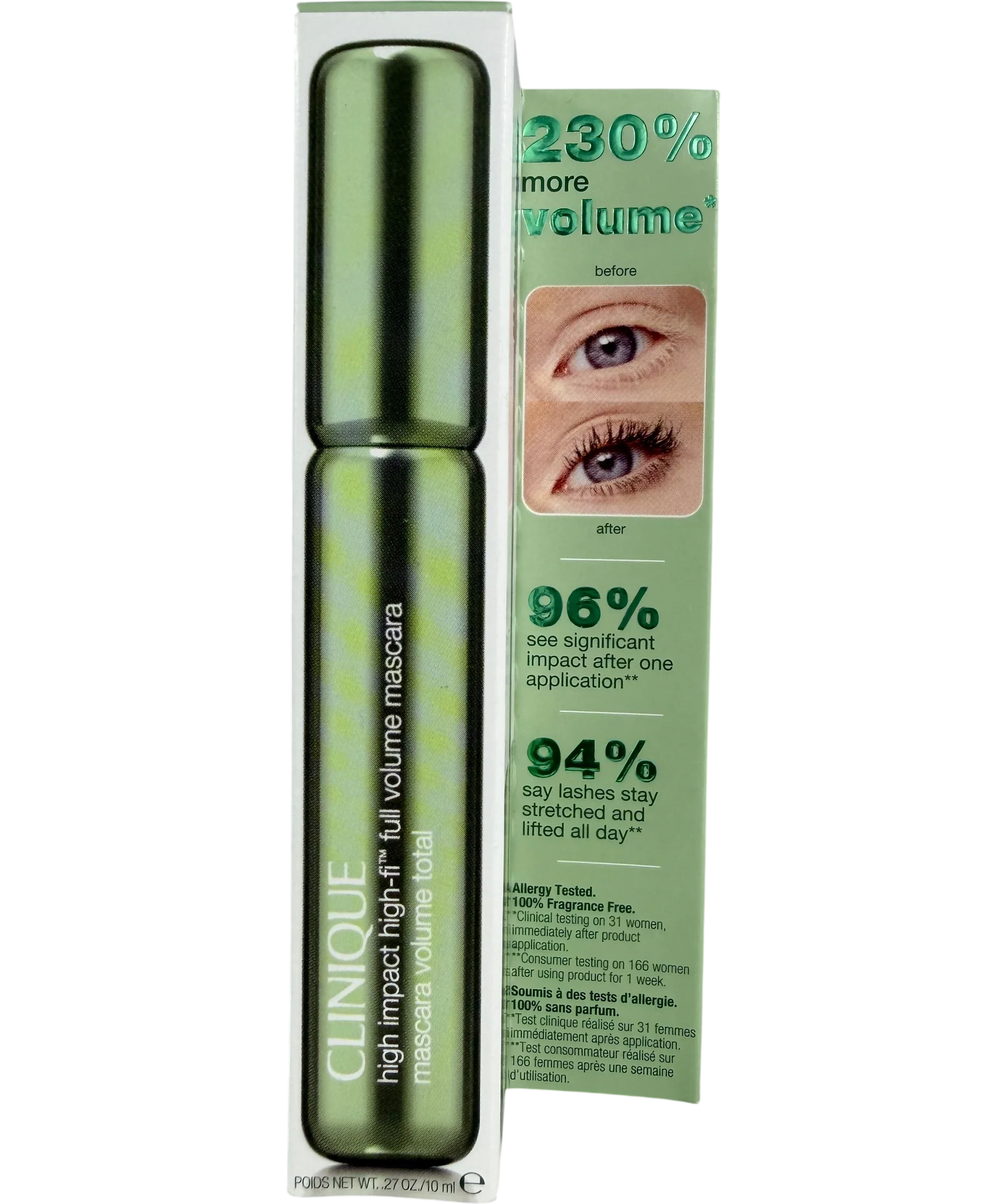 Clinique High Impact High-fi Full Volume Mascara Black 10ml