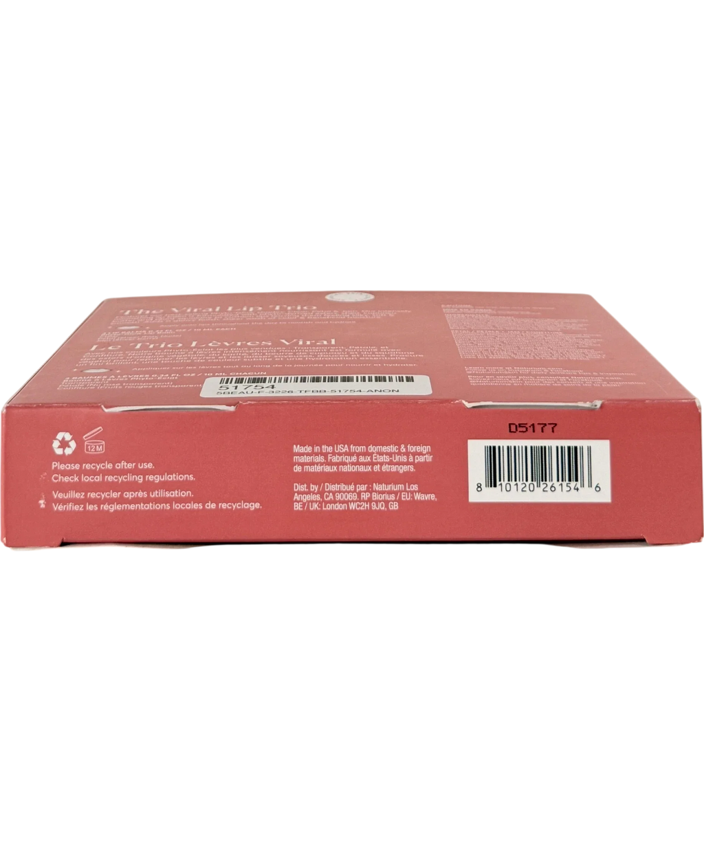 Naturium The Viral Lip Trio Set 10ml x3