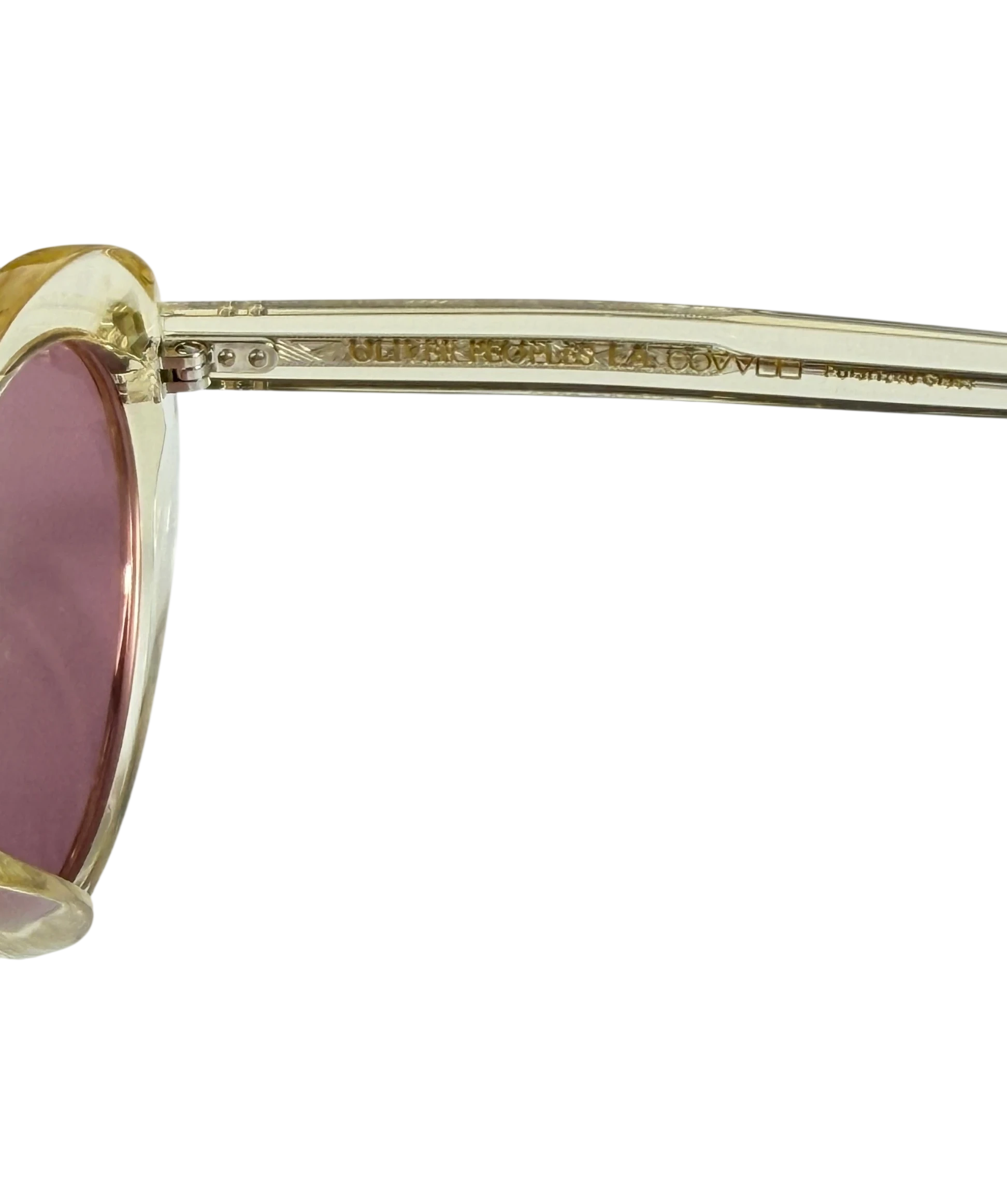 OLIVER PEOPLES Pink Lumar Sunglasses Becr/pink One Size