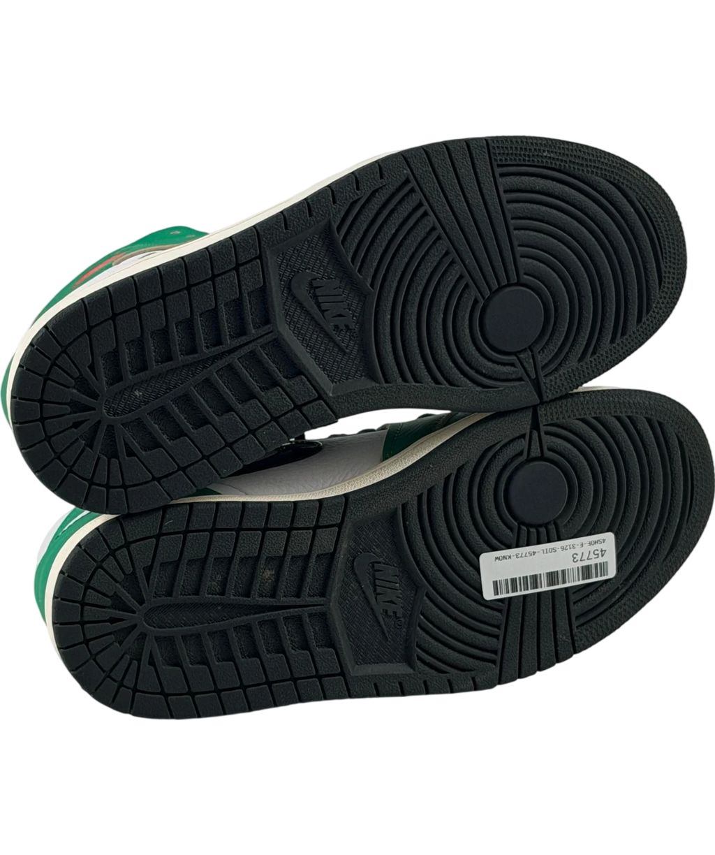 Nike Air Jordan 1 Retro High Og Lucky Green Trainers UK 4 EU 37