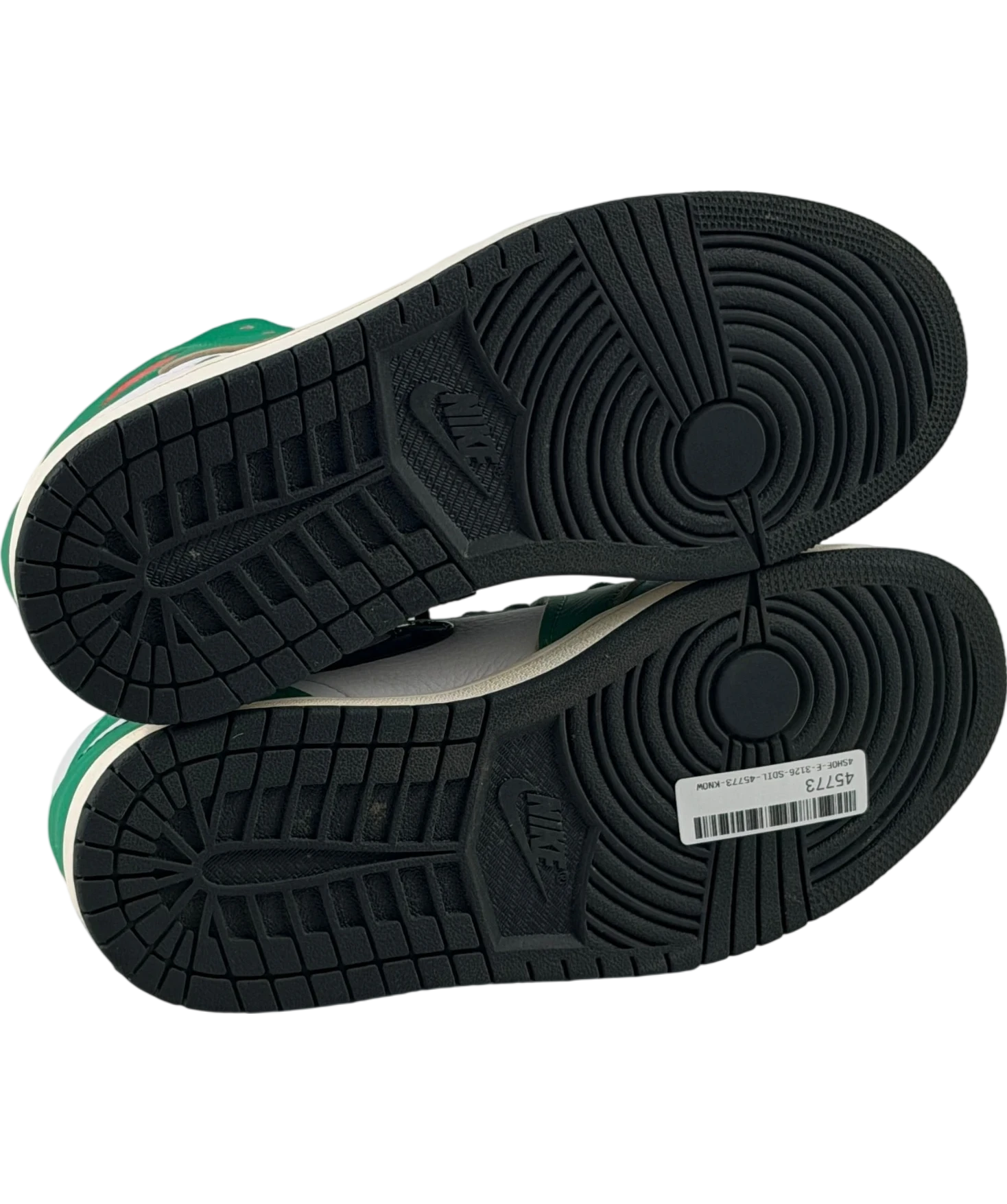 Nike Air Jordan 1 Retro High Og Lucky Green Trainers UK 4 EU 37