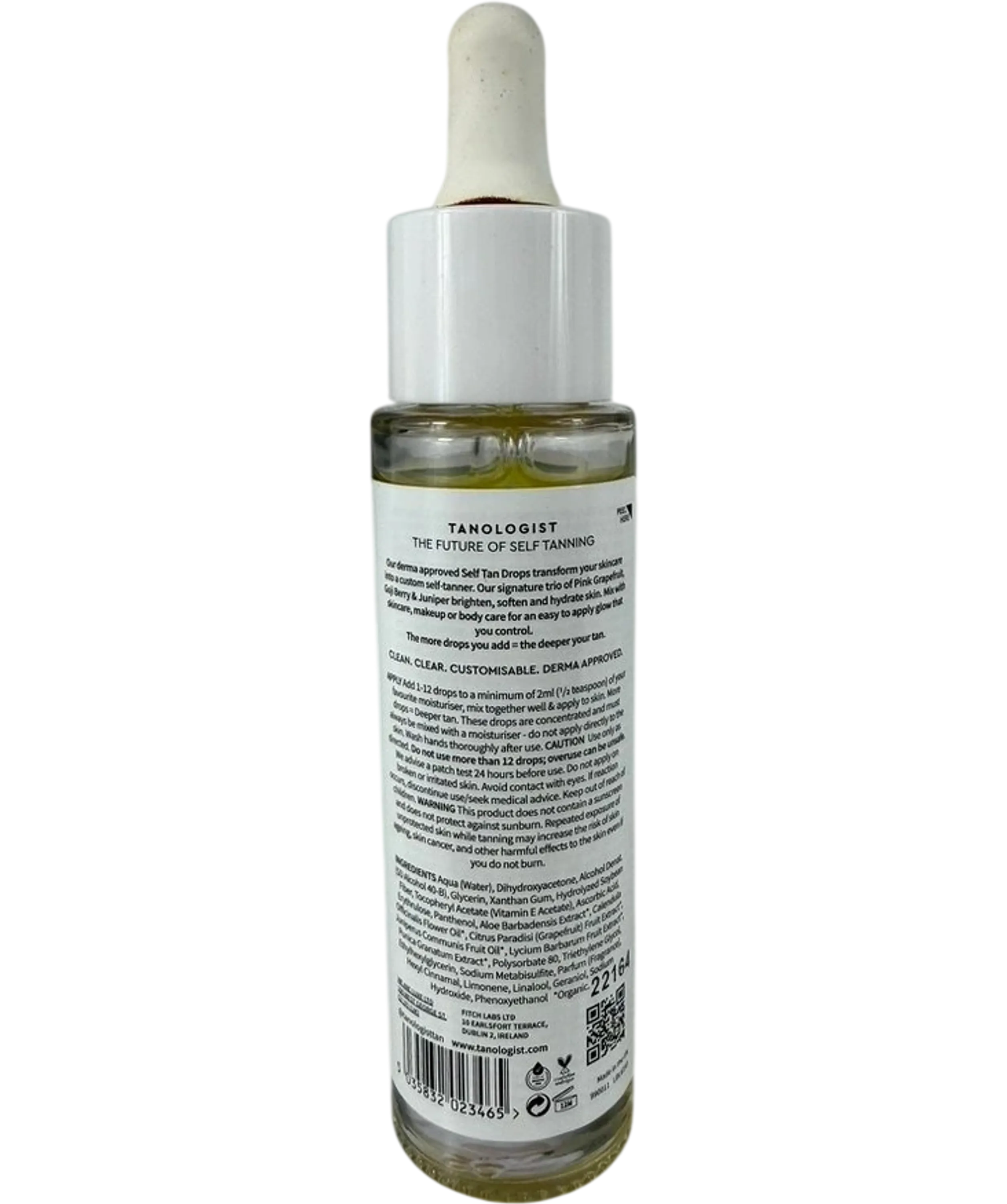 Tanologist Face + Body Self Tan Drops Medium 30ml