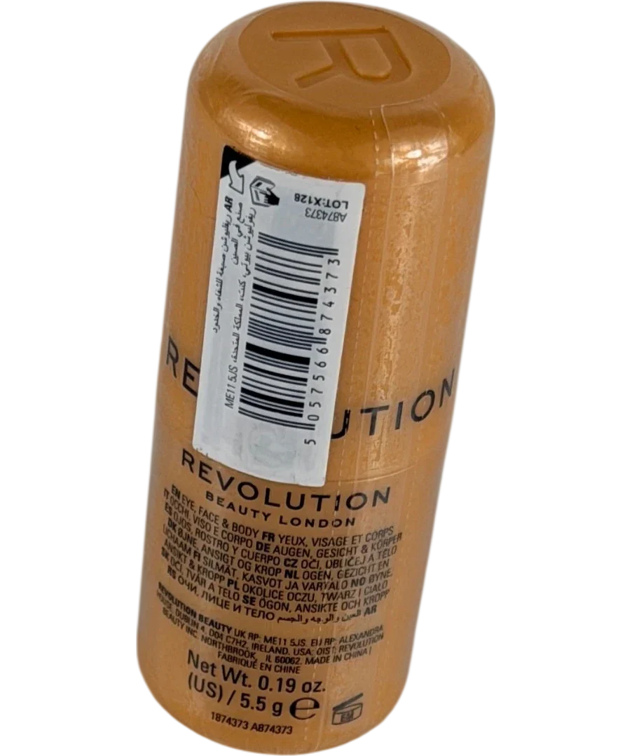 Revolution Jelly Shine Eye, Face & Body Highlight Stick In Celestial Gold 5.5g