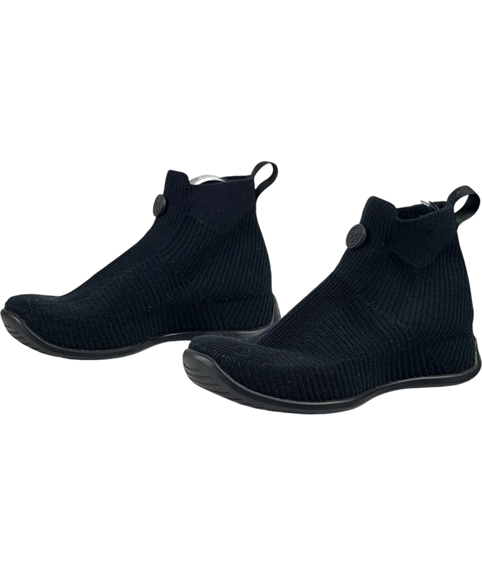 ALLBIRDS M0.0nshot Zero Black High Top Trainers UK 6 EU 39