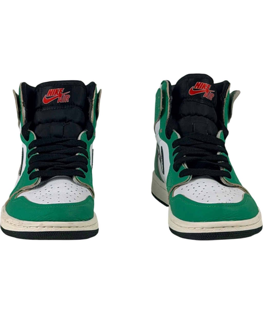 Nike Air Jordan 1 Retro High Og Lucky Green Trainers UK 4 EU 37