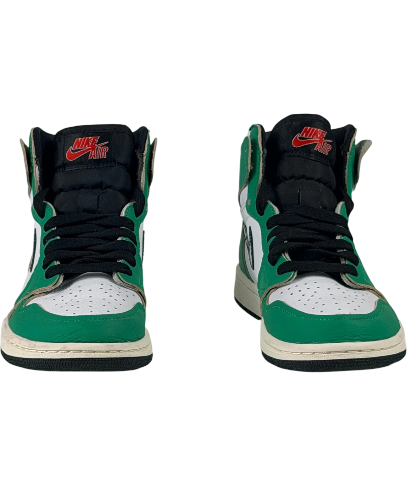Nike Air Jordan 1 Retro High Og Lucky Green Trainers UK 4 EU 37