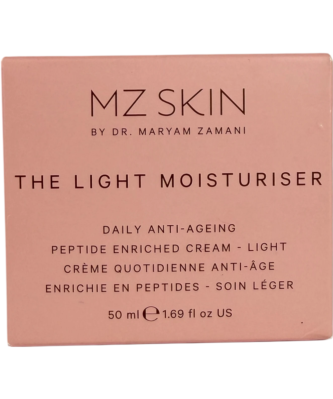 MZ Skin The Light Moisturiser 50ml