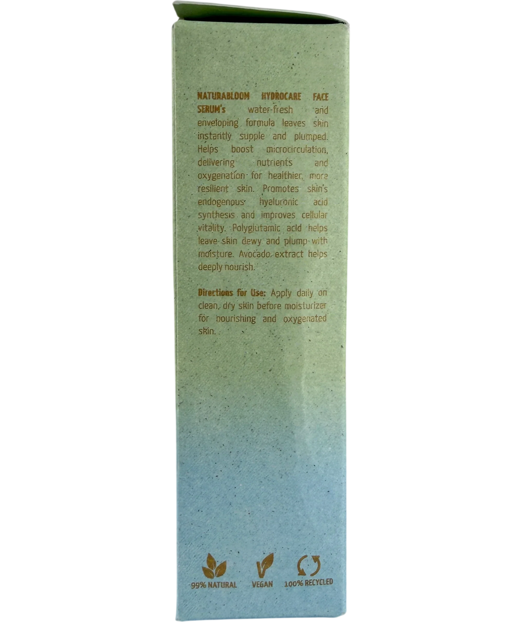 Naturabloom Reoxygenating & Plumping Face Serum 30ml