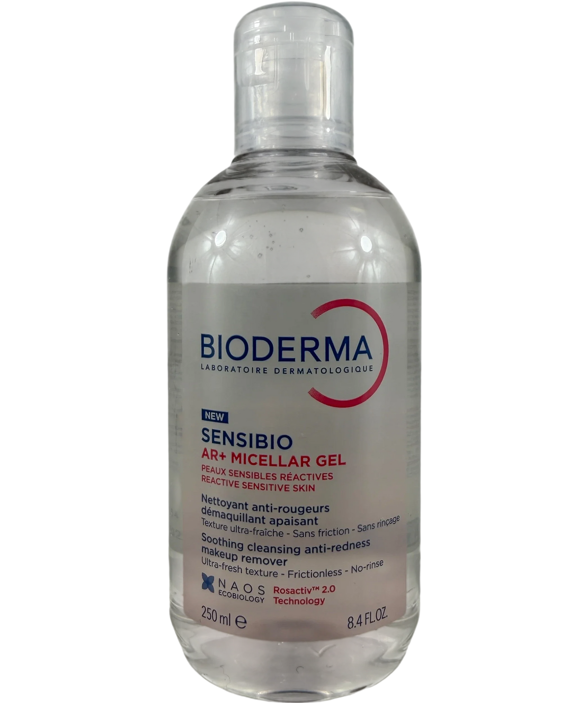 Bioderma Sensibio Micellar Gel Soothing Anti-redness Makeup Remover 250ml