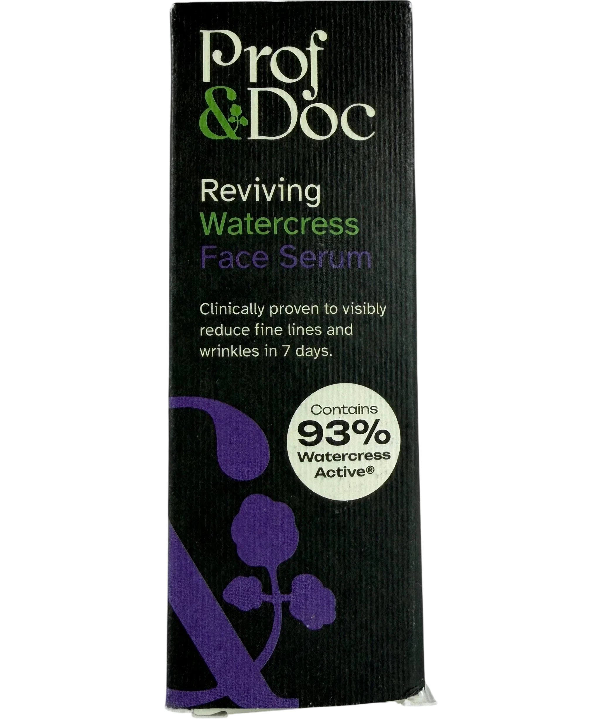 Prof & Doc Reviving Watercress Face Serum 50ml