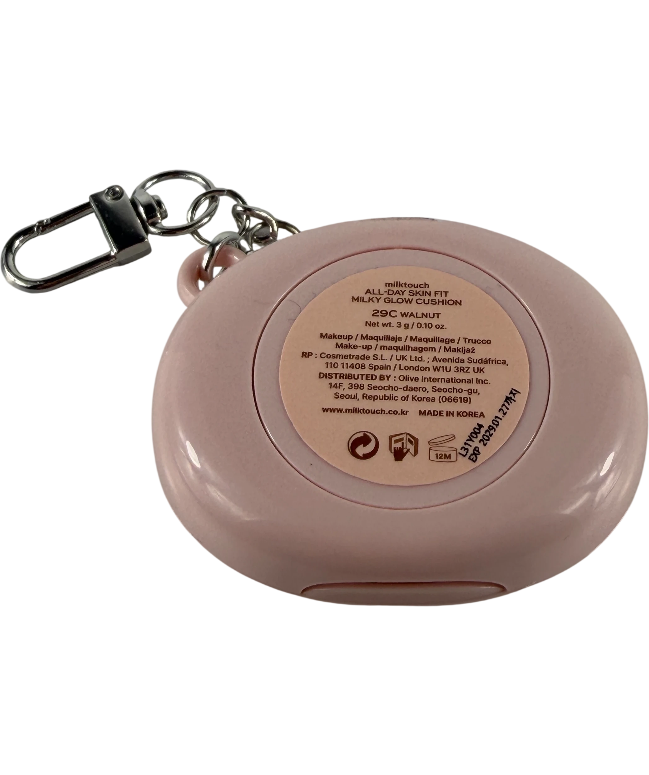 milk touch All-day Skin Fit Milky Glow Cushion 29c 3g