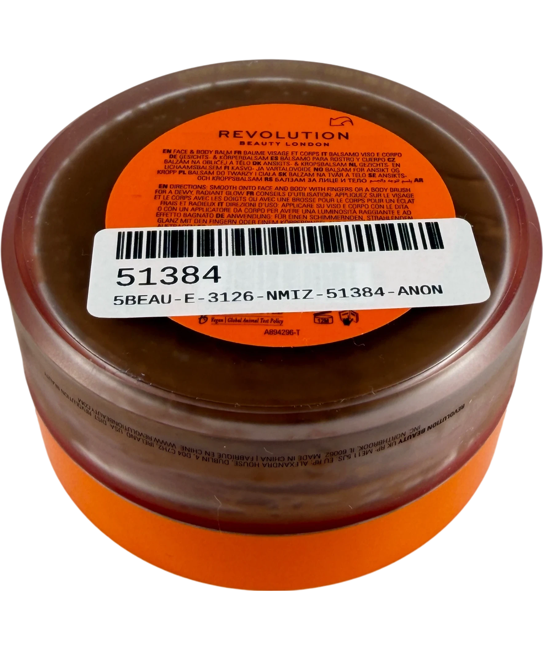 Revolution Sun Rush Fave Body Balm Caramel Bronze 60g