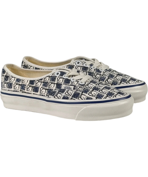 VANS Premium Authentic 44 Archive Navy Blue & White Sneakers UK 3 EU 36