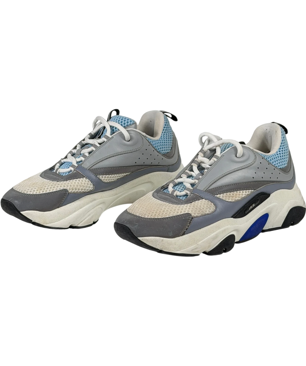 DIOR Dior Trainers - B22 Reflective Blue Grey White UK 9 EU 43
