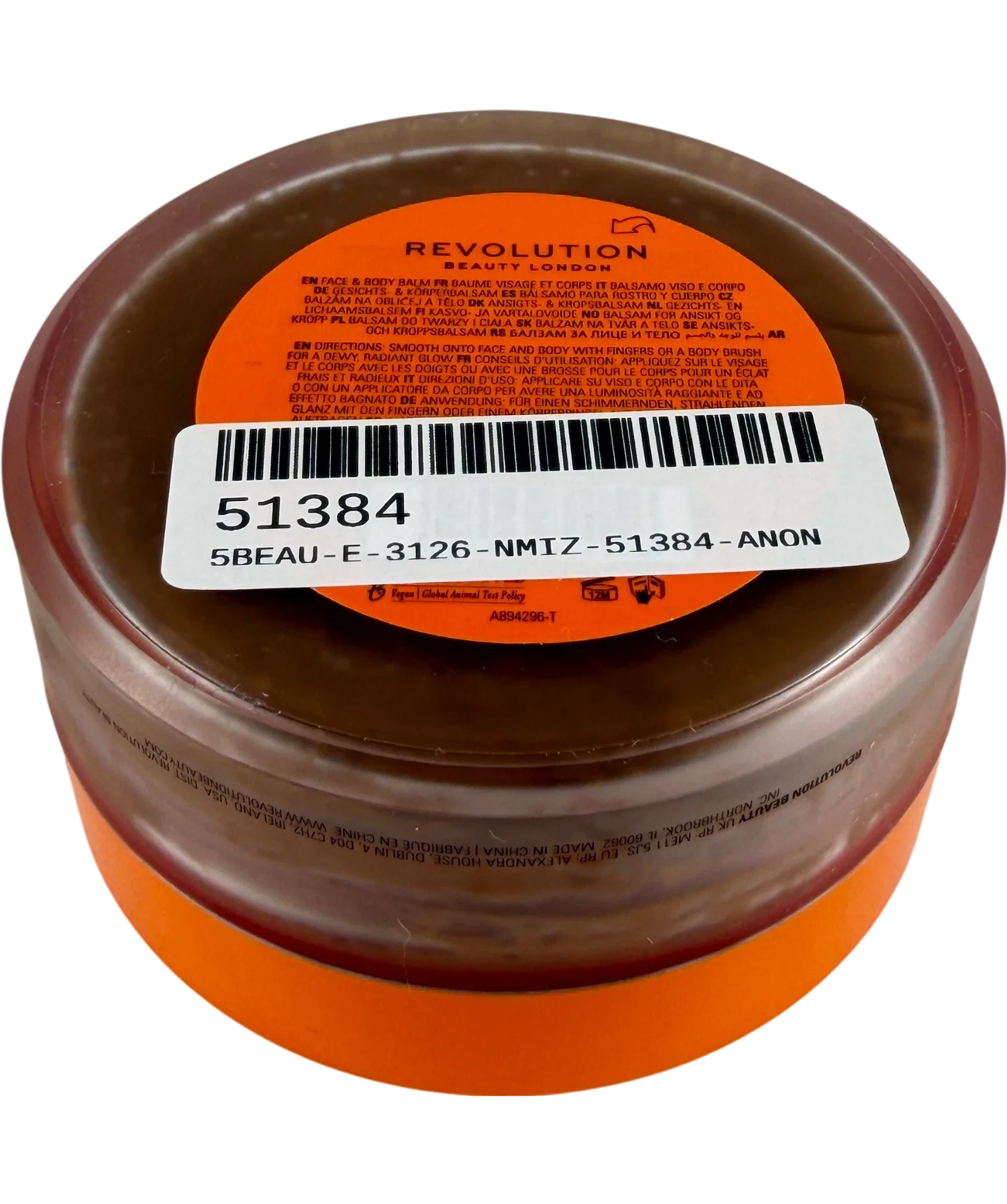 Revolution Sun Rush Fave Body Balm Caramel Bronze 60g