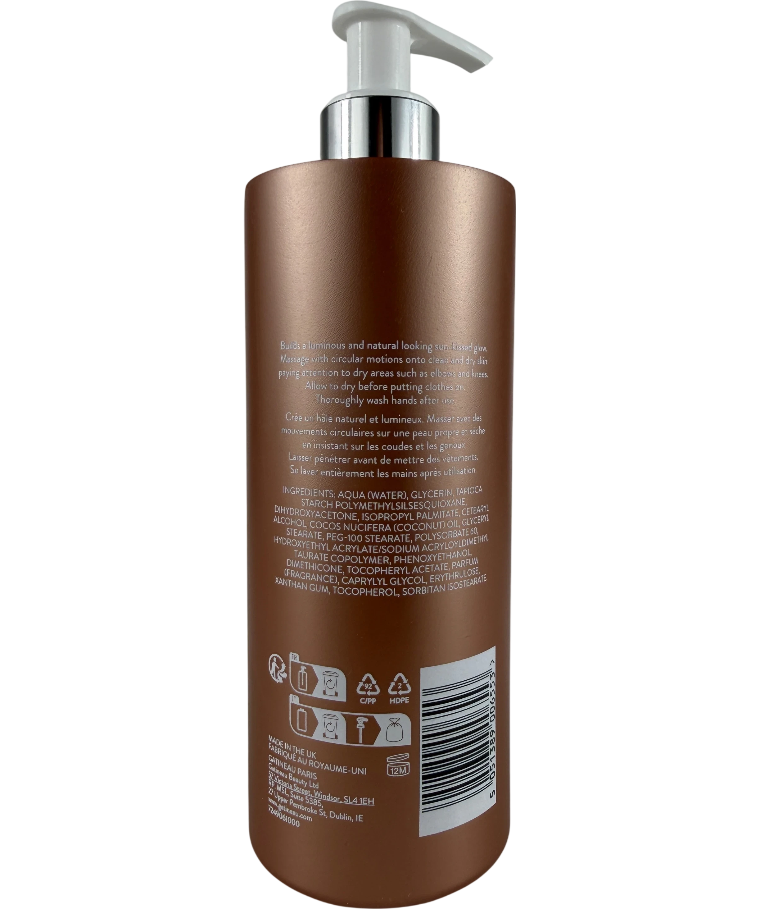 gatineau Golden Glow Gradual Tan Cream 400ml