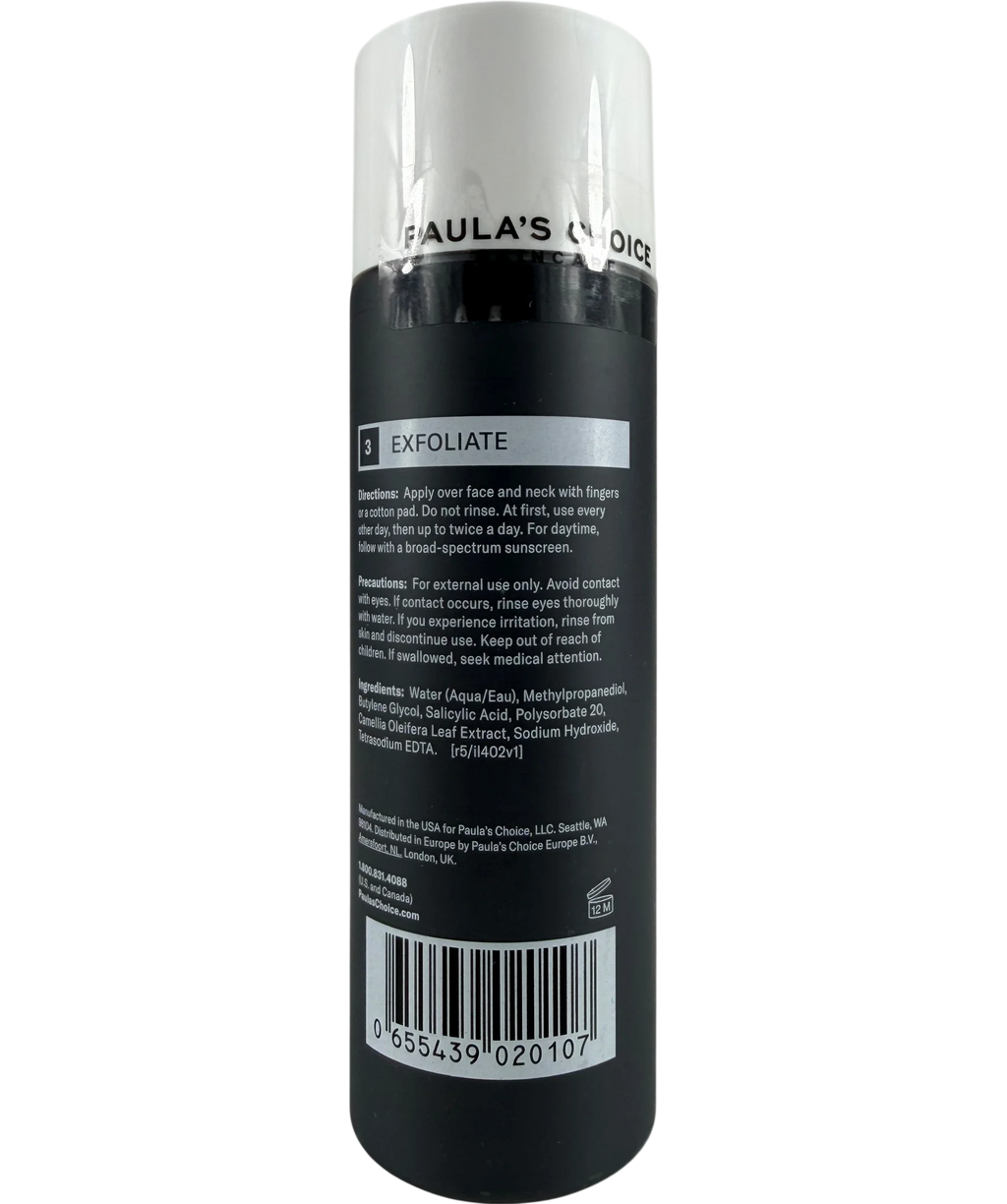 Paula's Choice Skin Perfecting 2% Bha Exfoliating Toner 118ml