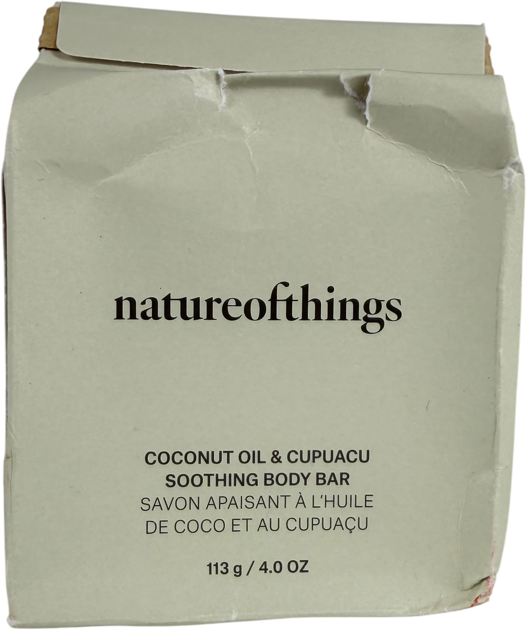 Natureofthings Coconut Oil & Cupuacu Soothing Body Bar 113g