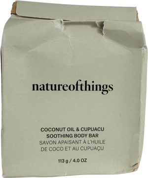 Natureofthings Coconut Oil & Cupuacu Soothing Body Bar 113g