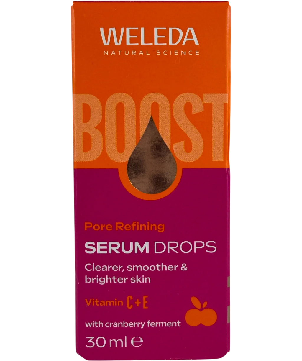 Weleda Pore Refining Vitamin C Serum Drops With Cranberry 30ml
