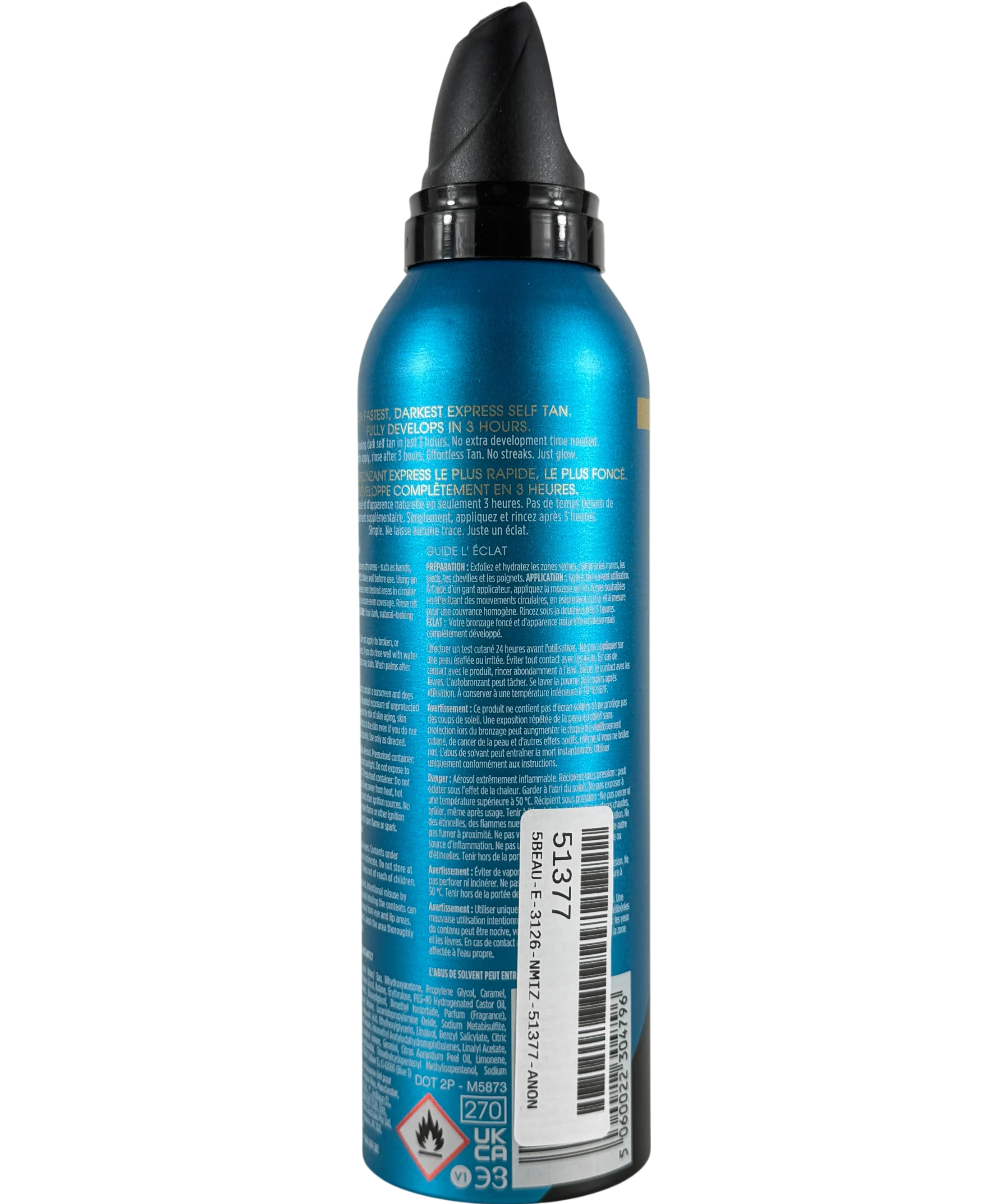 St Tropez Express Dark Whipped Mousse Dark 200ml