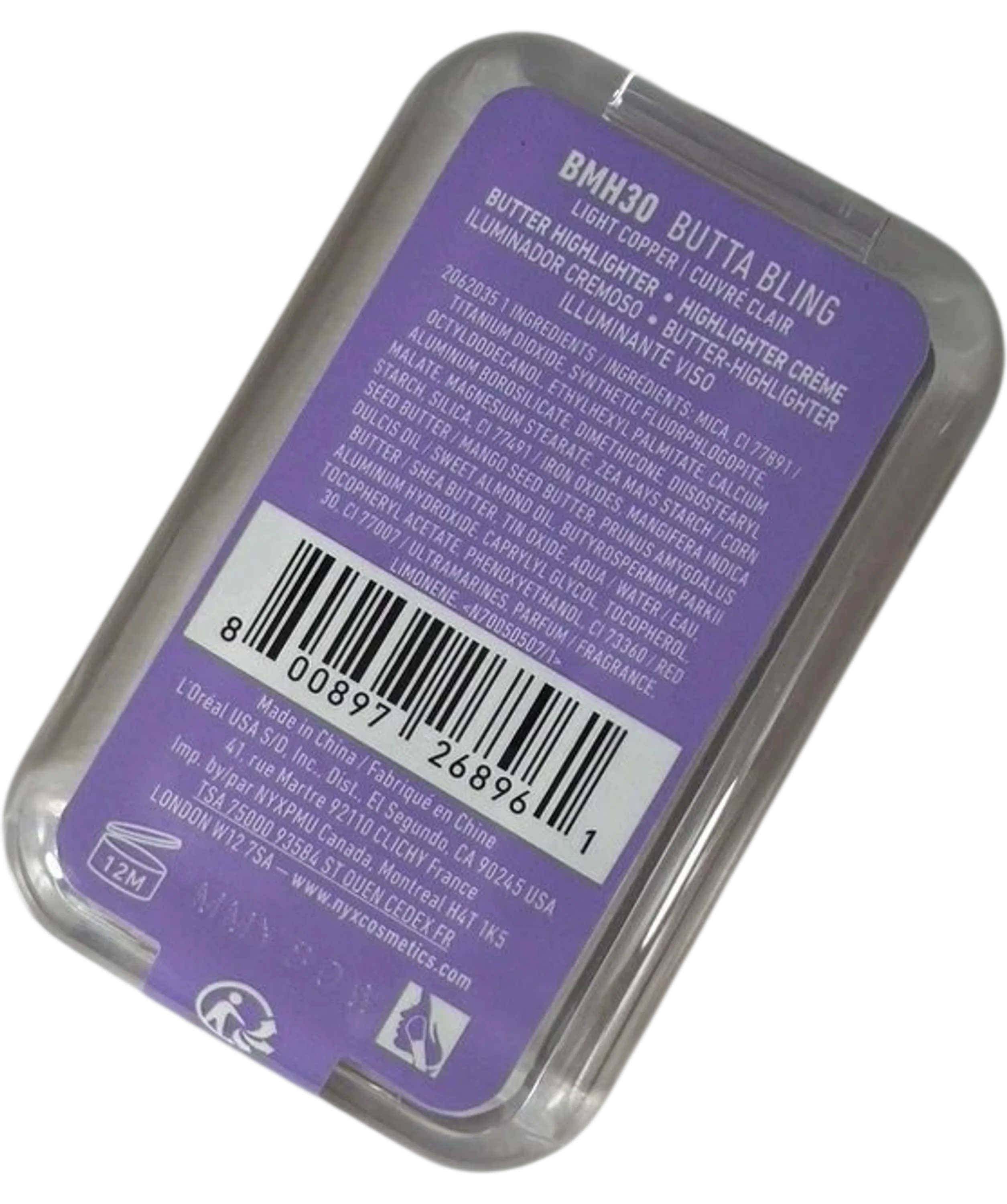 NYX Buttermelt Highlighter Butta Bling 5g
