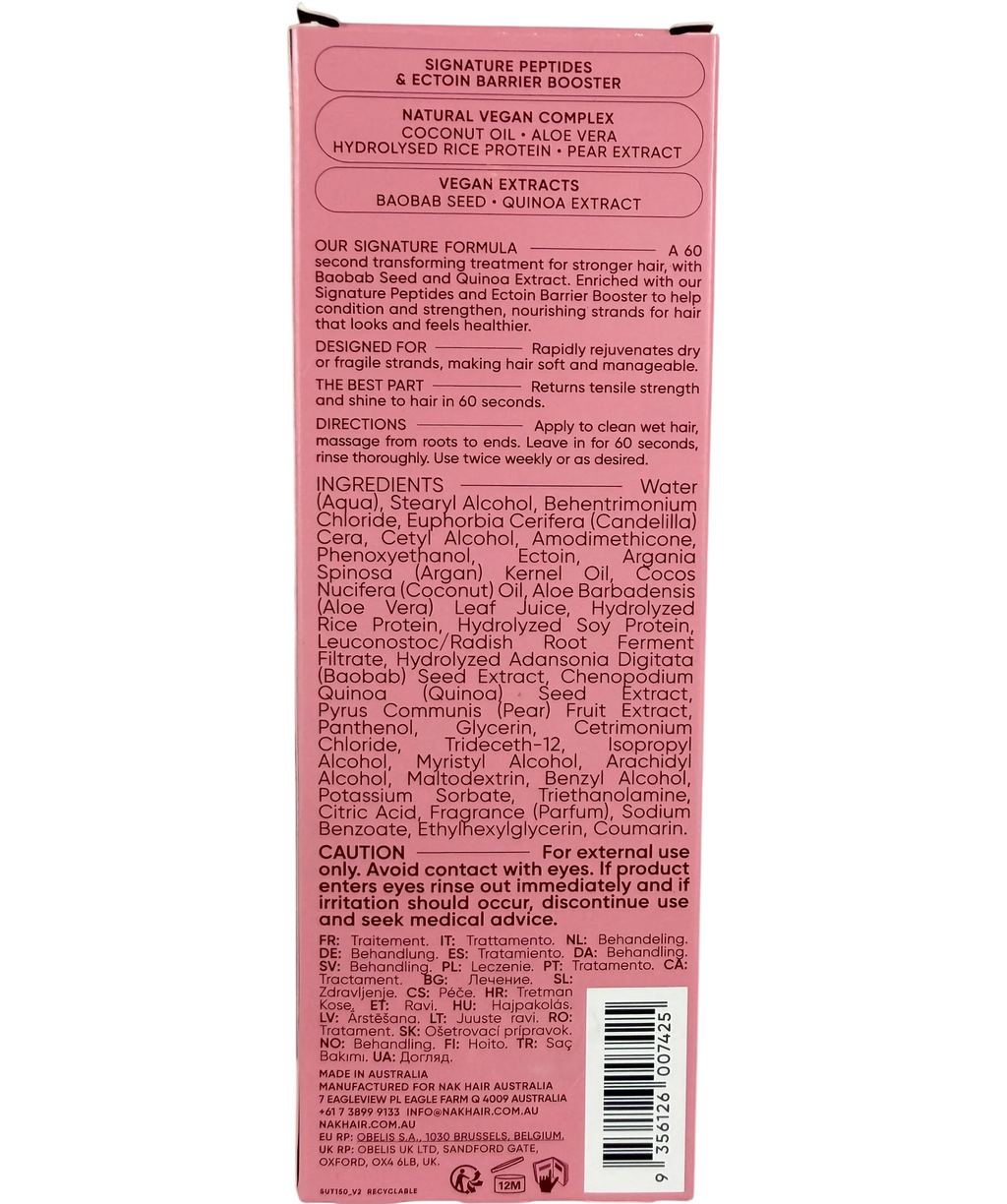 Nak Hair Ultimate Treatment - 60 Second Repair 150ml
